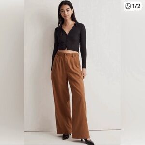Madewell Harlow Wide-Leg Pants